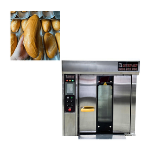 <b>Good</b> Quality 6 Trays Commercial Bread Oven Custom Logo Bread Production Line Altuntop Trolley Rotary Oven Vietnam Brand - Product Image 1