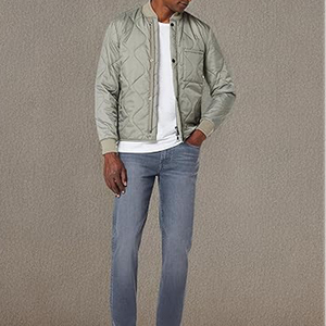Manteau d'hiver de couleur unie pour l'extérieur, manteau pour hommes, manteau en peluche avec logo personnalisé, résistant à l'eau et au vent, vente en gros OEM - Product Image 5