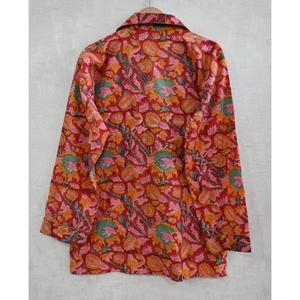 Conjunto de Pijama de Algodón Floral para Mujer, Ropa de Dormir Transpirable de Secado Rápido, Suave e Íntima - Product Image 5