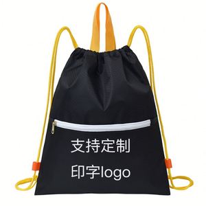 Customized Simple <b>Drawstring</b> Advertising <b>Backpack</b> - Product Image 1