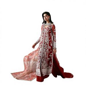 Abaya pour femmes Fashionista International en polyester, tenue de soirée, respirante, coupe ample, longueur maxi, style traditionnel pakistanais pour l'hiver - Product Image 1