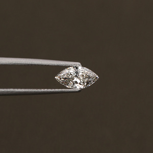 Anillo con Diamante Creado en Laboratorio de 0.85 CT, Corte Marquesa, Color Blanco, para Joyería Especial para Ella - Product Image 6