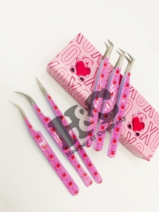 Nouvelle pince à épiler d'extension de cils ensemble pince à cils durable de qualité supérieure personnaliser boîte sans Logo vison pince à épiler faite à la main - Product Image 3