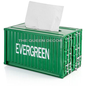 Boîte de rangement de mouchoirs en acier et en aluminium couleur or pour la vente en gros de boîtes à mouchoirs pour les hôtels et les restaurants de mariage - Product Image 4