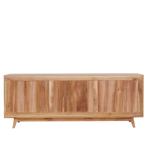 Aparador de 2 Puertas + 3 Cajones con Diseño Minimalista en Madera de Indonesia - Product Image 4