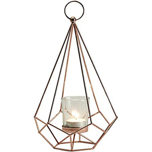 Bougeoir en fil métallique Vintage 2 pièces, porte-bougie - Product Image 6
