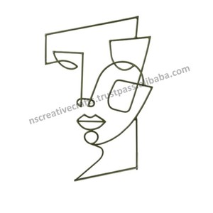 Dale a tus paredes un borde moderno de diseño audaz con arte de pared de Metal urbano para decoración de salas de estar disponible - Product Image 5