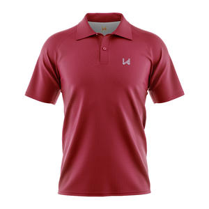 Camisa informal para hombre logotipo frontal personalizado serigrafía tela sarga poliéster algodón manga corta anticontracción - Product Image 2