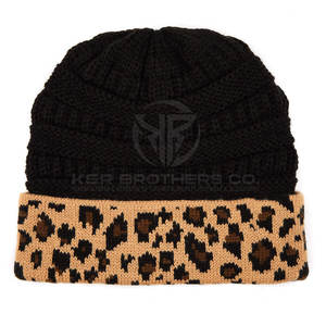 หมวกบีนนี่ทรงโมเดิร์นสำหรับสวมใส่ลำลองและสตรีทแวร์ หมวกบีนนี่ฤดูหนาวแบบยืดได้เพื่อความสบายและความอบอุ่น - Product Image 3