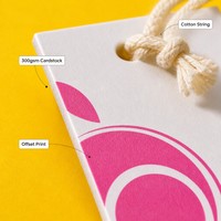 Étiquettes en papier personnalisées, étiquettes suspendues avec logo, étiquettes personnalisées, impression géométrique, carton, étiquettes de marque de vêtements de mode, vente en gros