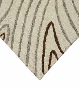 Tapis en laine minimalistes, tapis en laine tissés à la main pour le salon, la chambre à coucher et les maisons modernes - Product Image 3