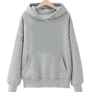 Alta calidad Baggy Heavyweight Cotton Sudadera con capucha en blanco Hombres Heavy Hoodie Set Pullover Structured Essential Knit Cotton - Product Image 2