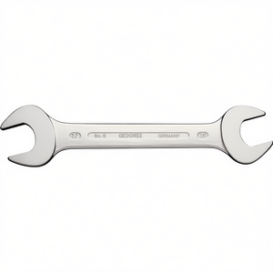 GEDORE Chrome-Plated 6 7 X 8 mm Double Open-End Wrench 140 mm Length Shop <b>Tool</b> - Product Image 3