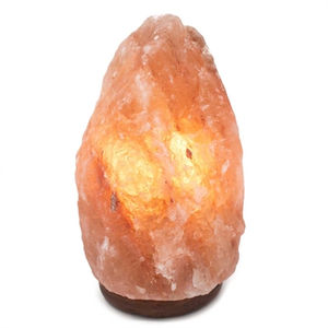 Ambient Natural Carved Pink Himalayan Salt <b>Lamp</b> 3-5 kg Dimmer <b>Switch</b> Wooden Base Home Decor Night Light Dimmable Touch - Product Image 5