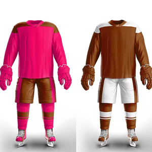 Nuevo uniforme de hockey de equipo hecho a medida, jersey de hockey sobre hielo juvenil de sublimación profesional para hombres, servicio personalizado OEM - Product Image 5