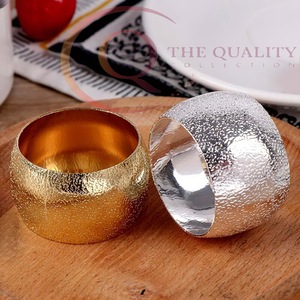 แหวนรองผ้าเช็ดปากโลหะพรีเมียมสำหรับงานแต่งงาน โต๊ะอาหาร ตกแต่งโต๊ะจัดเลี้ยงสุดหรูทันสมัย เป็นมิตรกับสิ่งแวดล้อม - Product Image 6