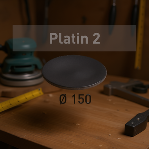 Disques abrasifs Festool Platin 2 STF D150/0, feuilles abrasives, 15 pièces. - Product Image 3