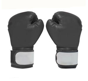 Nueva llegada al por mayor personalizado de cuero sintético guantes de boxeo 10oz 12oz 140z entrenamiento profesional y guantes de combate - Product Image 1