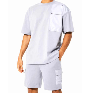 Ensemble deux pièces respirant pour homme : T-shirt à manches courtes et short – Nouvelle collection été 2026 - Product Image 1