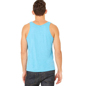 Unisex BELLA + CANVAS Jersey Tank Tops Ligero Algodón Orgánico Muscle Gym - Product Image 6