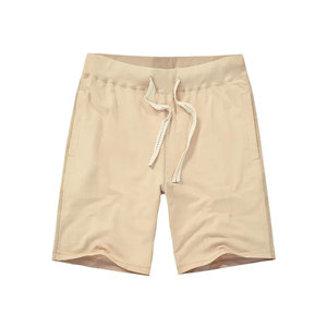 Shorts de jogging décontractés pour hommes, motif uni, taille élastique, respirants, séchage rapide, style urbain, vente en gros, entraînement sportif - Product Image 1