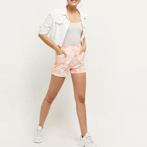 Best Selling High Quality <b>Women's</b> Casual <b>Shorts</b> Breathable Quick Dry Cotton <b>Elastic</b> <b>Waist</b> Hot Sale Made in Pakistan - Product Image 6