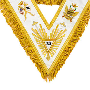 ปลอกคอเมสันขายส่ง คุณภาพสูง ดีไซน์ใหม่ ปลอกคอเครื่องราชอิสริยาภรณ์เมสันแบบกำหนดเอง - Product Image 6