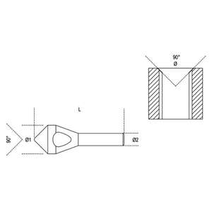 ดอกสว่านหัวตัดเหล็กแบบพรีเมี่ยมรุ่นเบต้าความเร็วสูง - Product Image 2