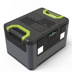 快速充电家庭应急电源2000w 2kw交流DC USB输出太阳能发电机移动