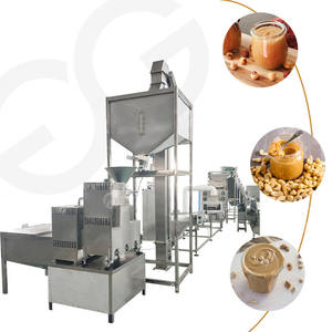 Factory Ground Nut Paste & Sesame Tahini Making Machine Full Process Nut Butter <b>Grinder</b> & Oil Extractor Plant - Product Image 1