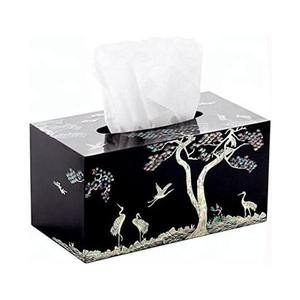Boîte à mouchoirs en métal avec une belle impression numérique - Product Image 2