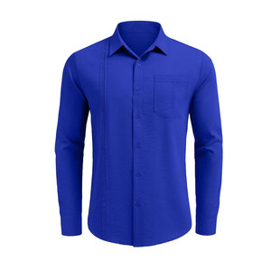 100% Breathable And Quick Dry Material Made Men Shirt <b>Sets</b> Lowest Price Solid Color Men Shirt <b>Sets</b> - Product Image 2