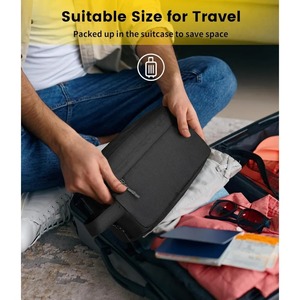 Organizador de viaje colgante resistente al agua Bolsa de almacenamiento portátil para artículos de tocador Kits de viaje Accesorios Gran idea de regalo - Product Image 6