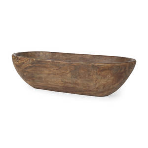 Customizable Wooden Dough Bowl Extra Large Centerpiece for Dining Tables and Eye-Catching Christmas Holiday Decorations - Product Image 4