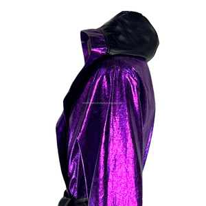 Fabricante de Equipamiento de Boxeo Personalizado, Bata de Boxeo con Capucha de Satén, Vestido de Caminata al Ring, Suministro de Fábrica al Por Mayor - Product Image 5