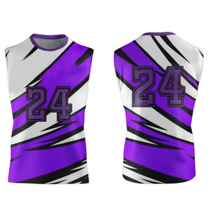 Traje de Baloncesto Transpirable Hecho de Material 100% Poliéster, Camiseta de Baloncesto de Malla de Secado Rápido - Product Image 5