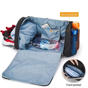 2026 Customized <b>Sports</b> Gym <b>Bag</b> Workout Gym <b>Bag</b> With Shoes-Compartment Wet-Pocket For Men and <b>Women</b> Made By Sweden - Product Image 4