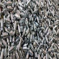 Piezas Metálicas Mecanizadas a Medida, Componentes de Acero Inoxidable Torneados por CNC, Fijaciones Mecánicas Industriales, Piezas de Mecanizado Personalizadas
