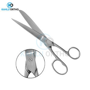 Tijeras de vendaje quirúrgico de forma recta de acero inoxidable de alta calidad superventas de KAHLU ORTHOPEDIC - Product Image 3