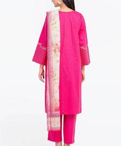 Nouveau à la mode femmes rose couleur point Salwar Kameez robe costume pakistanais Shalwar Kameez fantaisie respirant mariage et vêtements de fête - Product Image 5