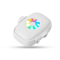Nueva llegada Pet Tracker Seguimiento GPS en tiempo real con compatibilidad de tarjeta Mini Sim Impermeable IP67 GPRS Collar para mascotas