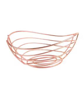 Gold Finishing Shiny Polished Heavy Duty Metal Hand Crafted Attractive Designer Top Selling Fruit & <b>Bread</b> <b>Basket</b> in Lowest Price - Product Image 1