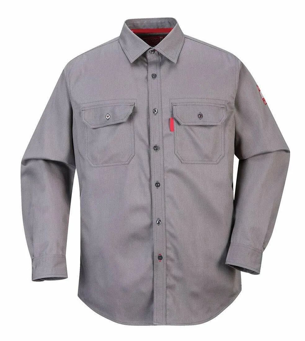 Custom FR Clothing Shirts Fire Resistant FR Cotton Work Shirts