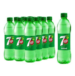 Meilleur prix 7Up 500ML X12 Carbonate aromatisé à la soude fruitée emballé dans une boîte et une bouteille - Product Image 6