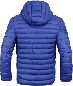 Blouson d'aviateur d'hiver à fermeture éclair imperméable personnalisé pour hommes avec col montant Vêtements d'extérieur décontractés - Product Image 6