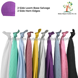 Cotton Baby Swaddle Comfortable Durable Eco-Friendly Wrap Customized Size and Color for Infants 0-12 Months Summer <b>Blankets</b> - Product Image 5