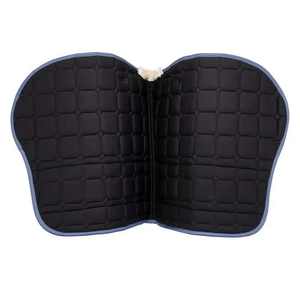 Cómoda almohadilla de espuma para SILLÍN de doma | Almohadilla ecuestre de satén azul suave para personalización de cuidado equino aceptada - Product Image 2