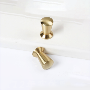 Poignées et boutons de porte de placard réglables en laiton massif de haute qualité avec un design moderne et simple pour la chambre à coucher, la salle de bain, la cuisine - Product Image 3