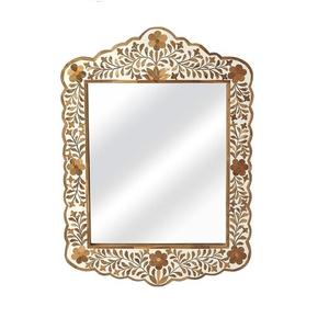 Miroir mural pour hôtels de luxe et salles de maquillage, miroir mural décoratif pour la maison, miroir mural en verre, utilisation dans les salles de maquillage des célébrités - Product Image 4