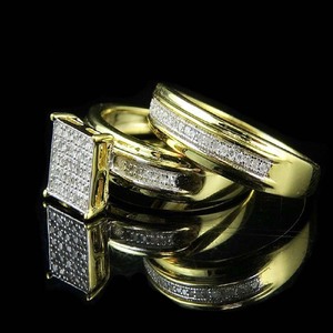 Design carré audacieux pour hommes Moissanite diamant glacé Hip Hop 925 bague en argent élégant bijoux à la mode - Product Image 2